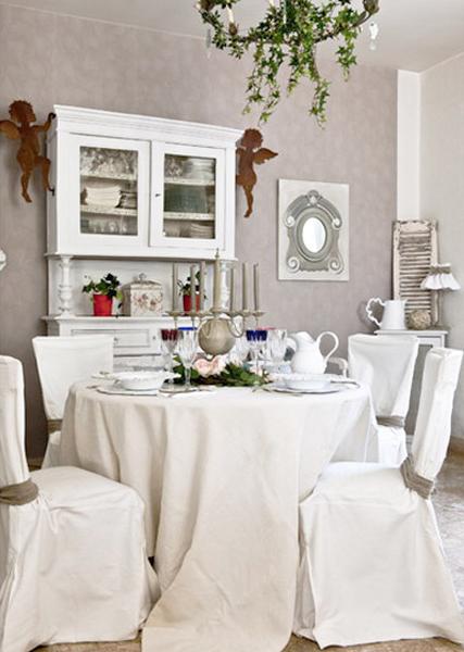 modern dining room decorating ideas in French style