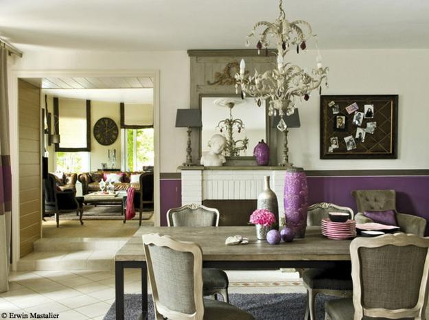 modern dining room decorating ideas in French style