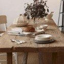wood furniture for modern dining room decorating in French Alpine and rustic styles