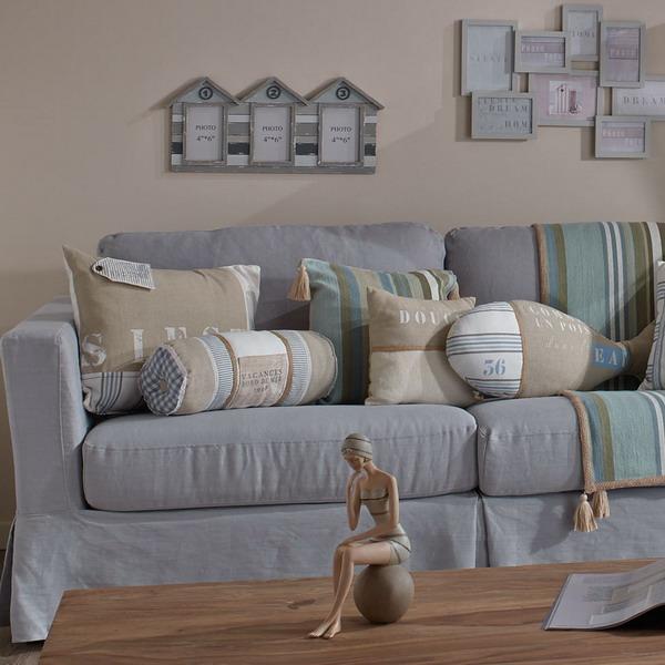 gray and blue color combinations for the interior decoration