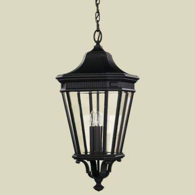 outdoor lighting, lanterns in vintage style