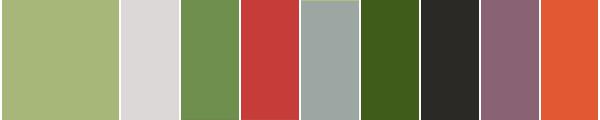  red and green color schemes and summer 600 