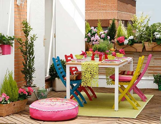 ... color combinations and flower table centerpieces for summer party