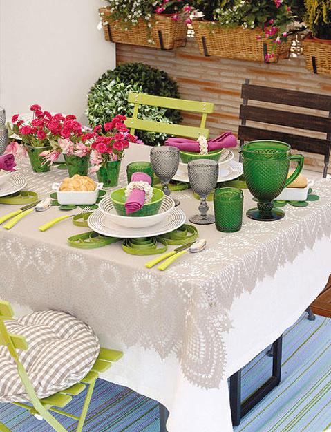  bright color combinations for the summer party decor 