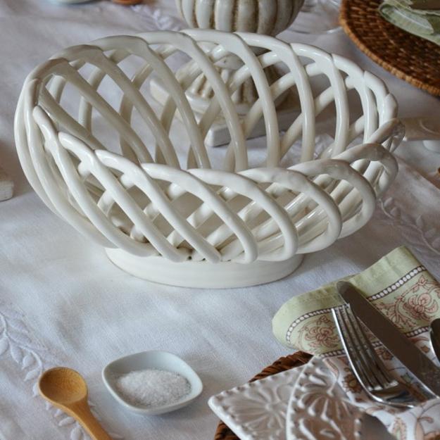 white porcelain bowl Vase