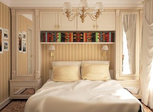 modern bedroom decor with mirrors