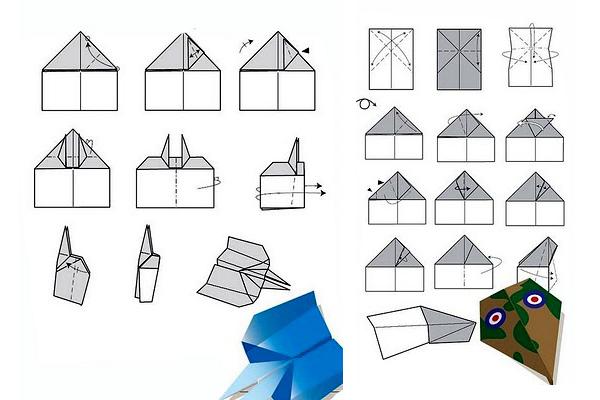 paper airplane design, fun fathers day ideas