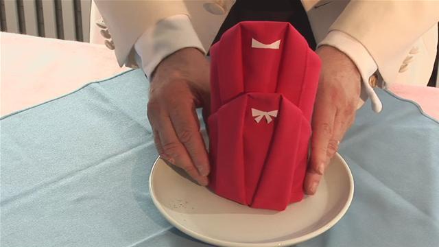 Shirt Napkin Folding Ideas