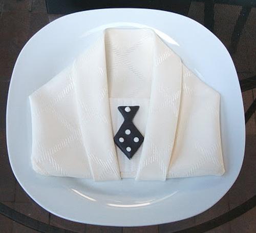  Shirt Napkin Folding Ideas 