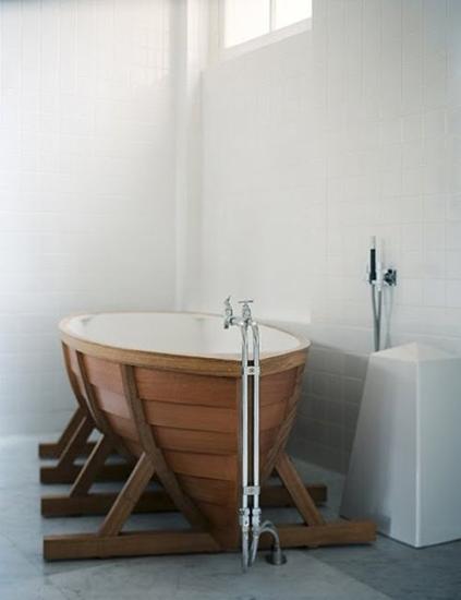 white and blue bathroom colors and nautical decor theme