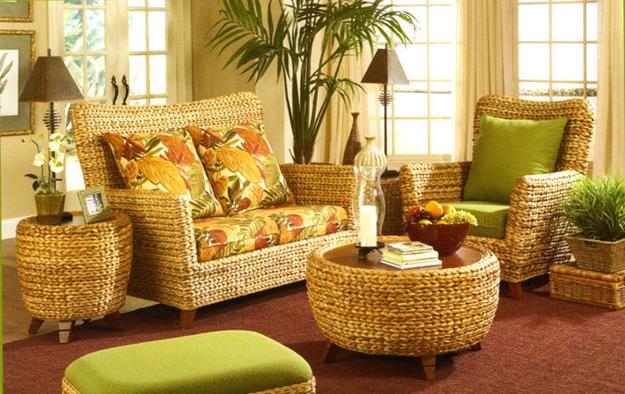 25 Ideas for Modern Interior Decorating with Rattan Furniture and Decor