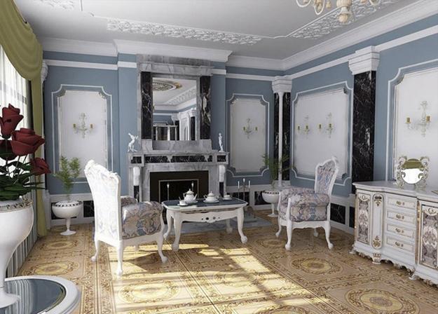antique wooden furniture in Chippendale style
