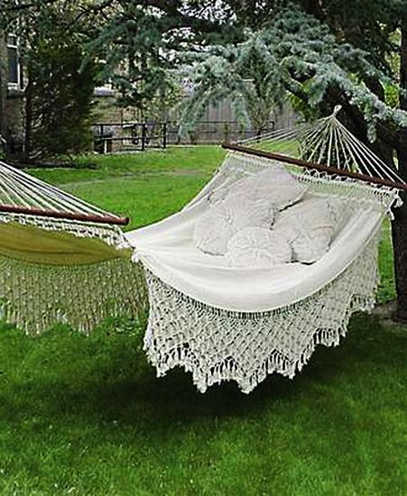 make pillows for hammock decoration
