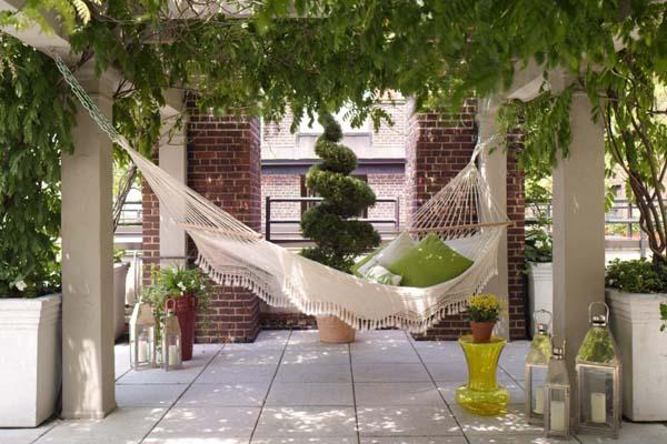 make pillows for hammock decoration