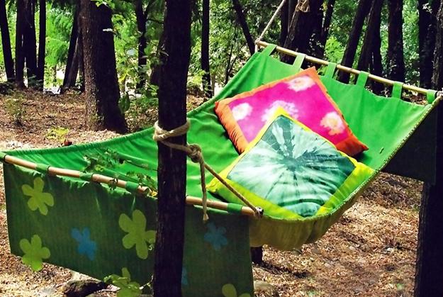 make pillows for hammock decoration