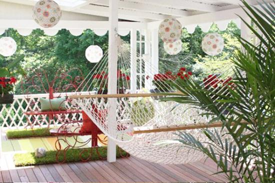 make pillows for hammock decoration
