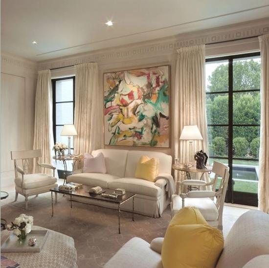 home decorating with paintings in various styles