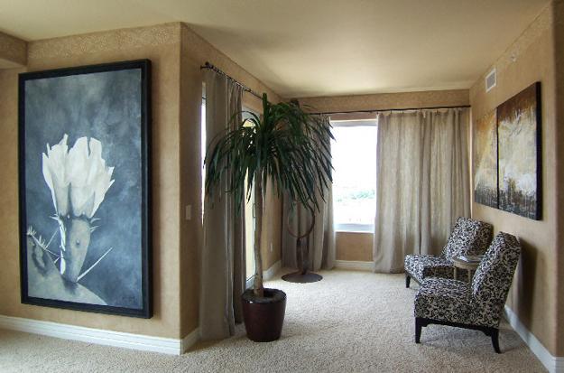  home decorating with paintings in various styles 