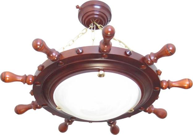 Interior Design with nautical decor accessories Ship wheel