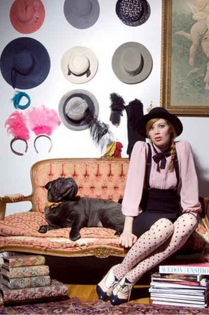 Modern Wall Decor Ideas, wall decorations made with hats