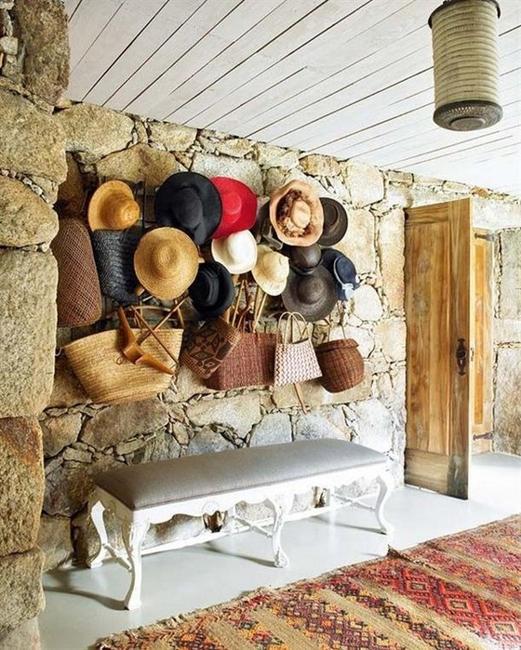  Modern Wall Decor made ideas, wall decorations with hats 