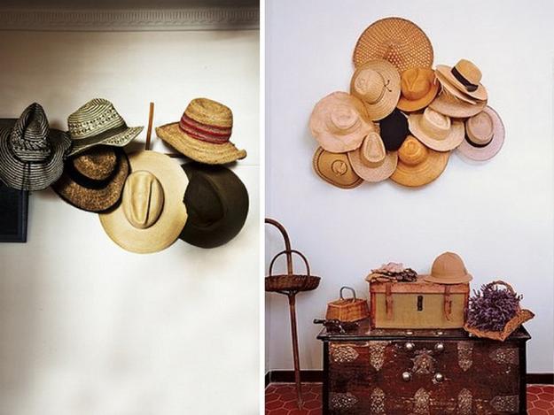  modern wall decor ideas wall decorations with hats 