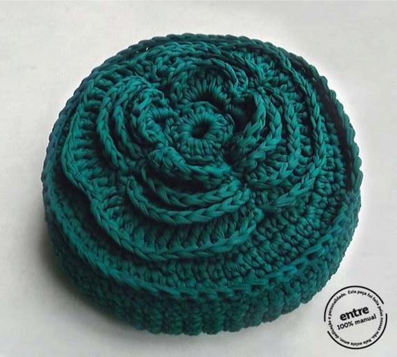 handmade home accessories, crocheted floor cushions and seat cushions