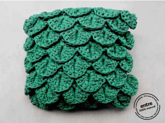 handmade home accessories, crocheted floor cushions and seat cushions