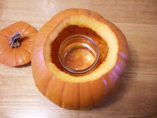 how to fall flower arrangement in pumpkin pot make 