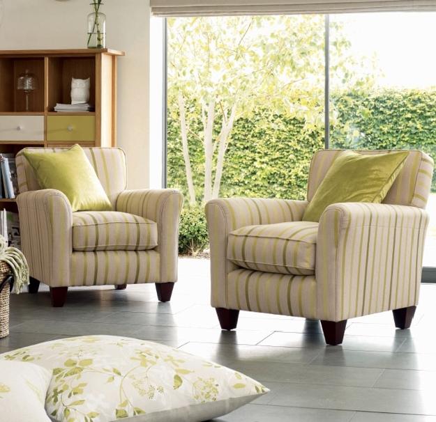  modern home fabrics in pastel colors, upholstered furniture, curtains, sheets, pillows 