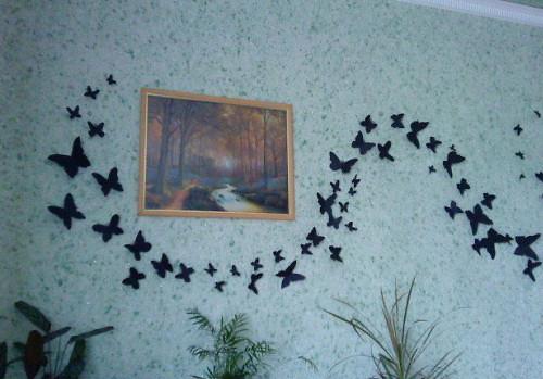 cheap home decorations, paper craft ideas for children and adults, handcrafted wall decorations