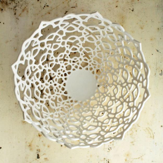 decorative vases and bowls, porcelain lamps and plates