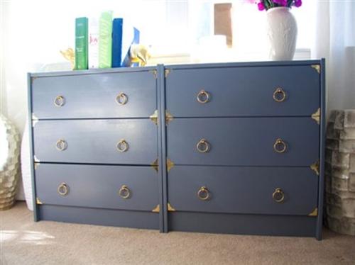 hand-painted furniture and modern decor ideas