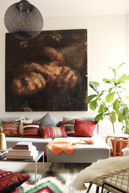  modern living room design with Bohemian Chic 