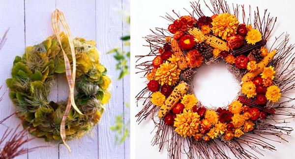 fall craft ideas and wreath designs