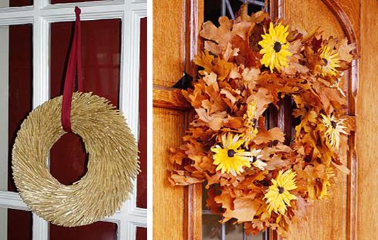 Fall Craft Ideas and wreath designs