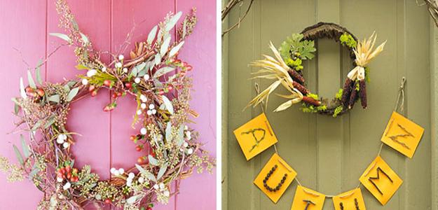 fall craft ideas and wreath designs