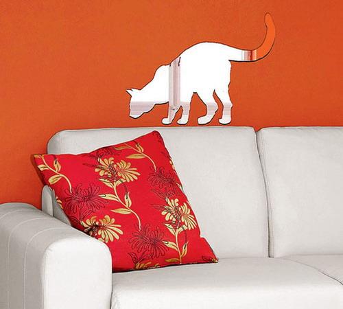 Cat Wall Sticker and painting ideas for decorating empty walls