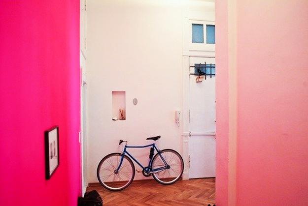 Bright Pink Wall Paint