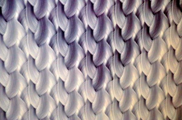 modern interior design with braided ornamental patterns and handmade accessories