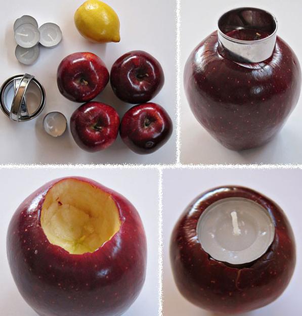 environmentally friendly home decor ideas and cheap decorations with apples