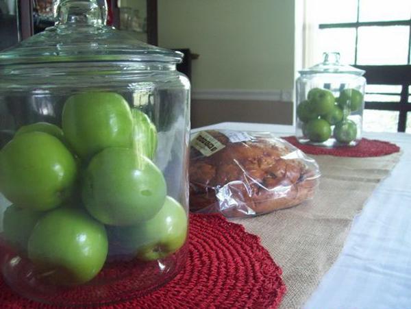 environmentally friendly home decor ideas and cheap decorations with apples