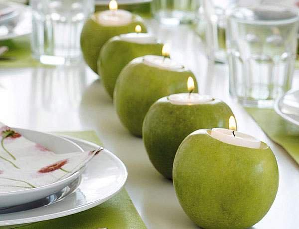 environmentally friendly home decor ideas and cheap decorations with apples