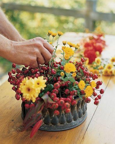 make easily fall decorations, table decorations and waste Craft 