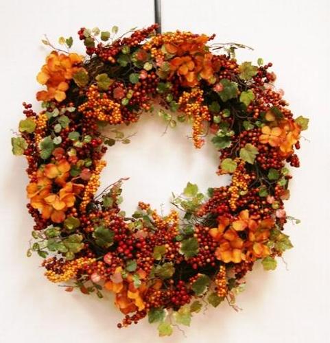 easily making autumn decoration, table decorations and waste Craft