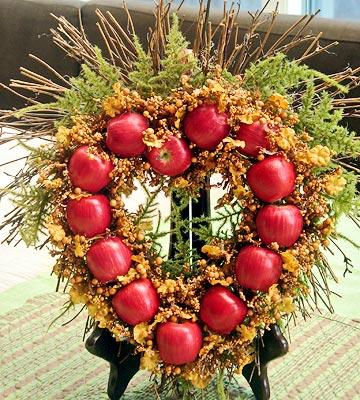  easily making autumn decoration, table decorations and waste Craft 