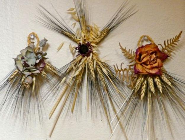 easily making autumn decoration, table decorations and waste Craft