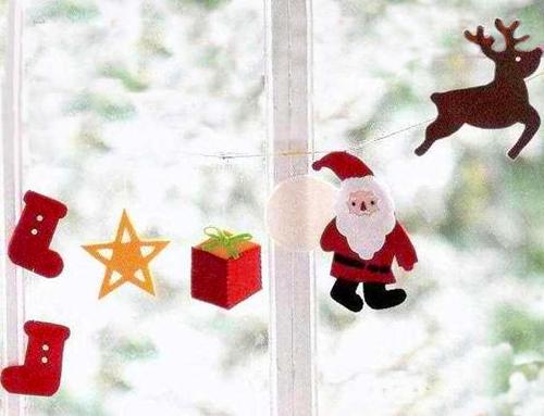 handmade felt Christmas decorations and unique gifts