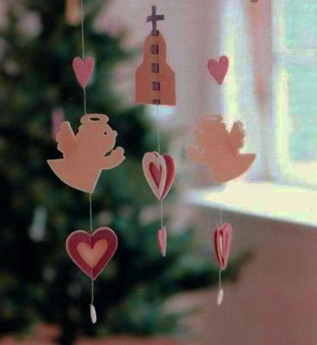 handmade felt Christmas decorations and unique gifts