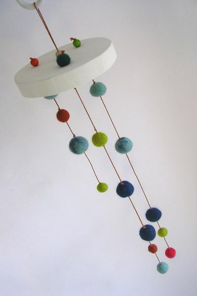  cheap home decorations with felt balls 